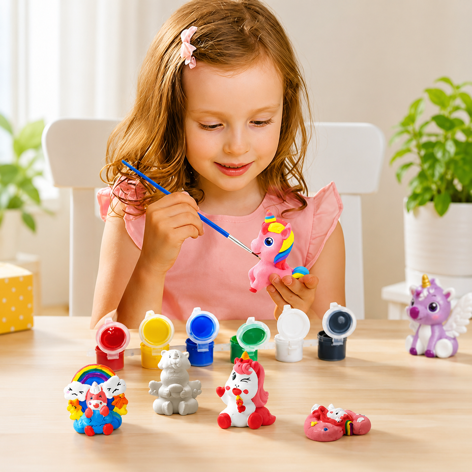 Molde Mania™ | Kit para Crear y Pintar Figuras de Yeso