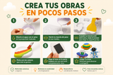 Molde Mania™ | Kit para Crear y Pintar Figuras de Yeso